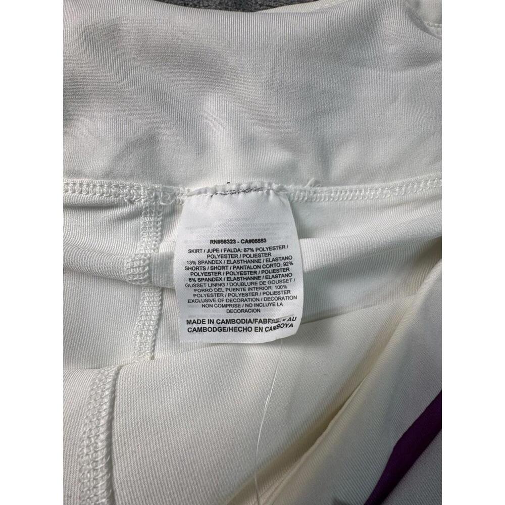 Nike Dri Fit Pleated Tennis Skirt White Women’s Size XL White NWT - Picture 6 of 9